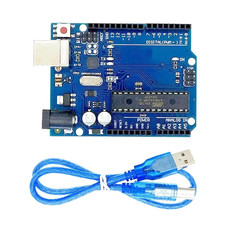 Arduino UNO R3 kompatibles Board ATmega328P DIP + USB Kabel