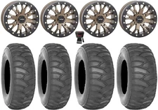System 3 SB-4 15" Wheels Br 32" SS360/HP Tires Textron Wildcat XX