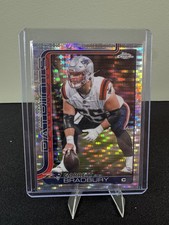 2025 Topps Chrome Pulsar #212 Garrett Bradbury New England Patriots