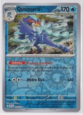 quaquaval pokemon card value ex - !! Jumbo !! - Oversize The item may be similar but not exactly the same as the image (e.g Quaquaval 054 - Reverse Holofoil