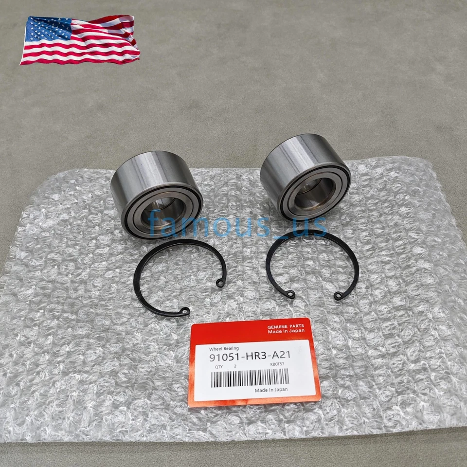 2PCS  Front WHEEL Bearing Circlip For Honda TRX420 Rancher 420 4X4 2014-24 !US Foto 4 de 4