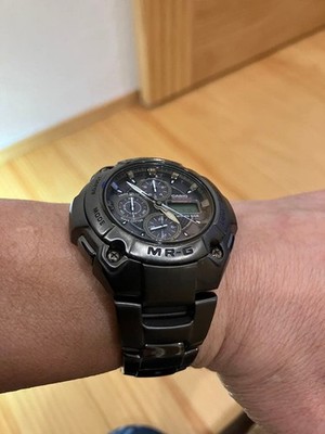 G-SHOCK MRG-7100 BJ-1 AJF Radio Solar Watch Black Box Included | eBay