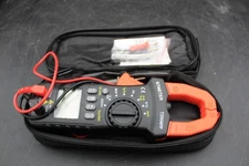 BTMETER Bluetooth Clamp Meter Multimeter TRMS 6000 Counts, AC/DC Amp NCV Temp