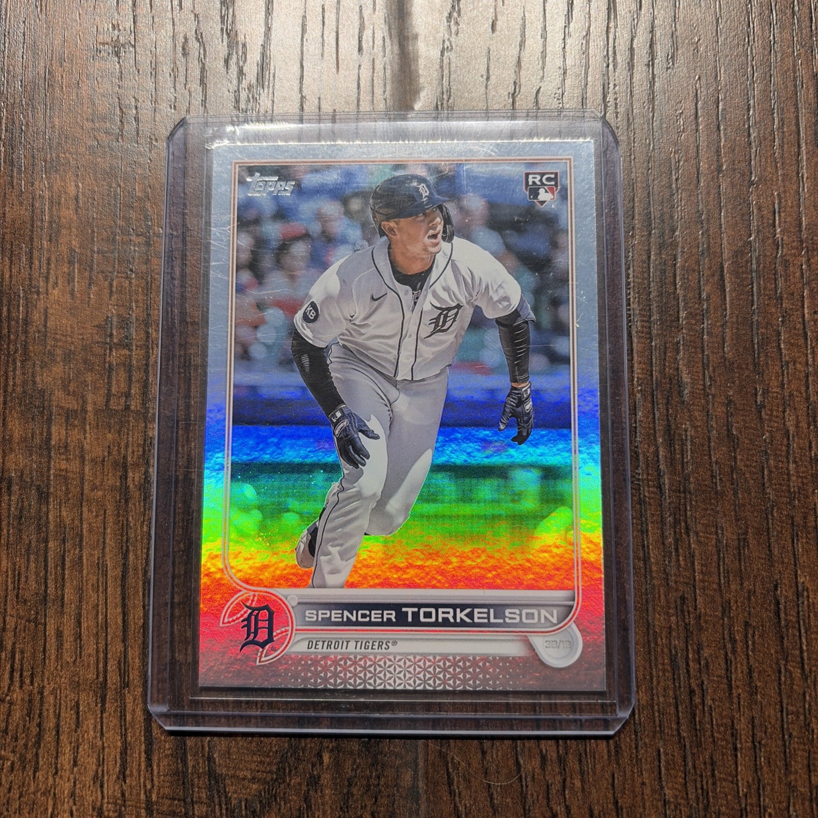 Spencer Torkelson 2022 Topps Update Rainbow Foil #US20 Rookie RC Detroit Tigers