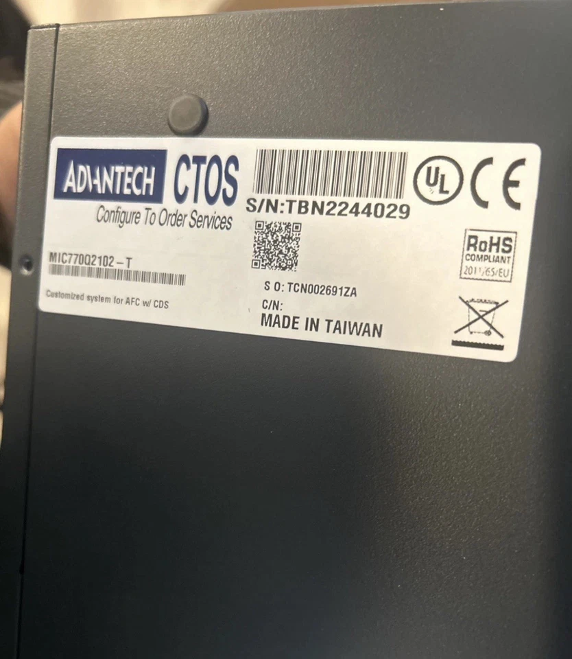 Advantech MIC770Q2102-T Industrial Computer 32GB Computer - Image 2 of 4