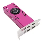 Yeston 4G Graphics Card 4 Screen 4K Display For Designers Pink Excellent