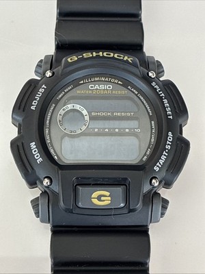 CASIO G-SHOCK DW-9052 MODEL 3232 Black Quartz Digital Watch NEEDS 