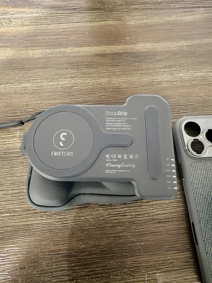 Funda ShiftCam S-Mount 60 mm teleobjetivo + SnapGrip para iPhone 17 Pro Max Foto 4 de 4