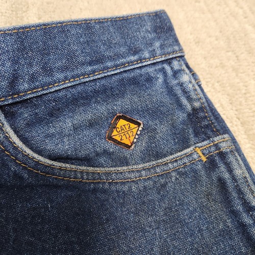 Wrangler FR Jeans Men 36x34 *READ 13 Mwz Cowboy Cut Flame Resistant Workwear - Picture 6 of 9