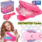 Diamond Styler Sparkle Hair Accessories 120/180/220/360 Gems Multicolour Designs