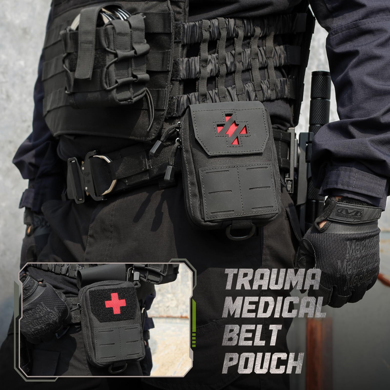 Tactical Waist Pack Molle EDC Tools Holder Medical Bag Hunting Accessories Pouch