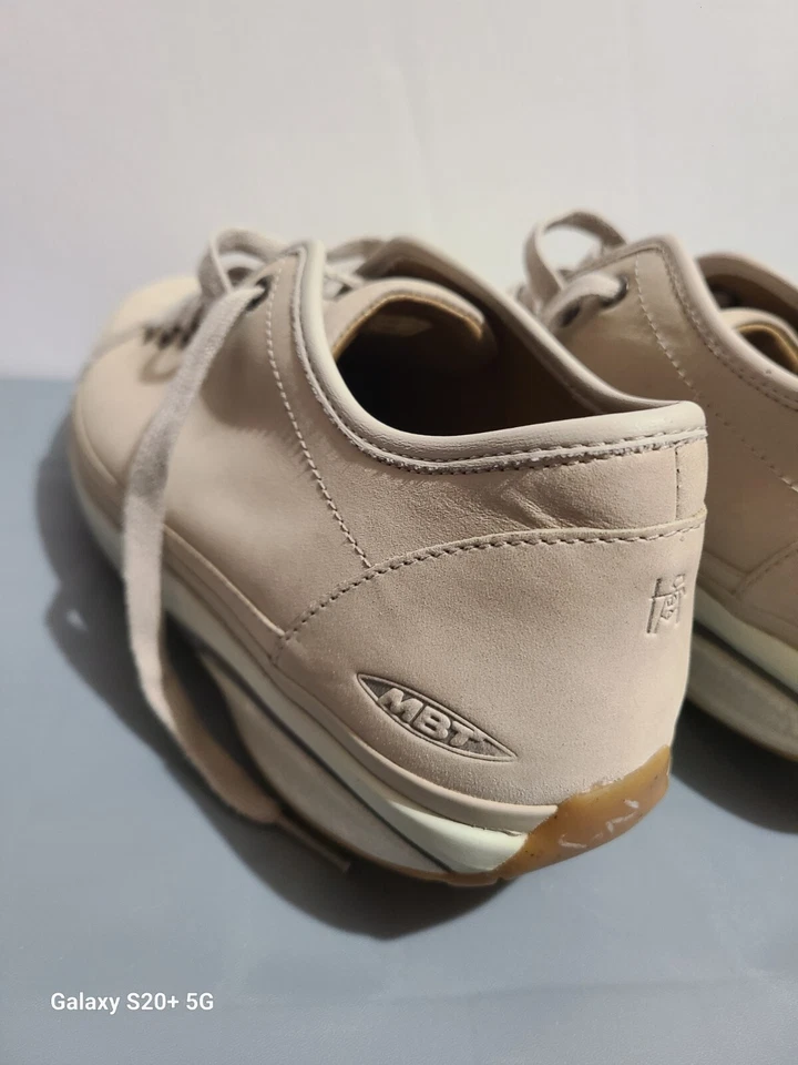 MBT Mujer Beige Rocker Zapatos para Caminar EE. UU. 9-9.5 Foto 2 de 4