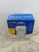 Russell Hobbs RH4CLR1001 4L/6 Can Portable Mini Cooler & Warmer for Drinks, Cosm