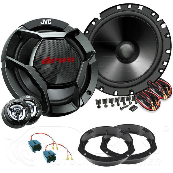 JVC DR Lautsprecher FüR Citroen C3 Picasso Ab 2009 Heck Hinten 2-Wege 360W #A7L6-image