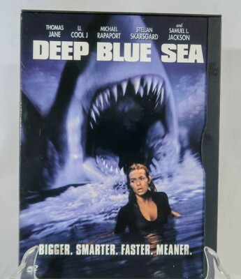 Deep Blue Sea (DVD, 1999, Widescreen) Thomas Jane LL Cool J Samuel L Jackson