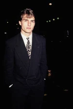 Tom Cruise attends an event unspecified location circa 1980s Old Photo