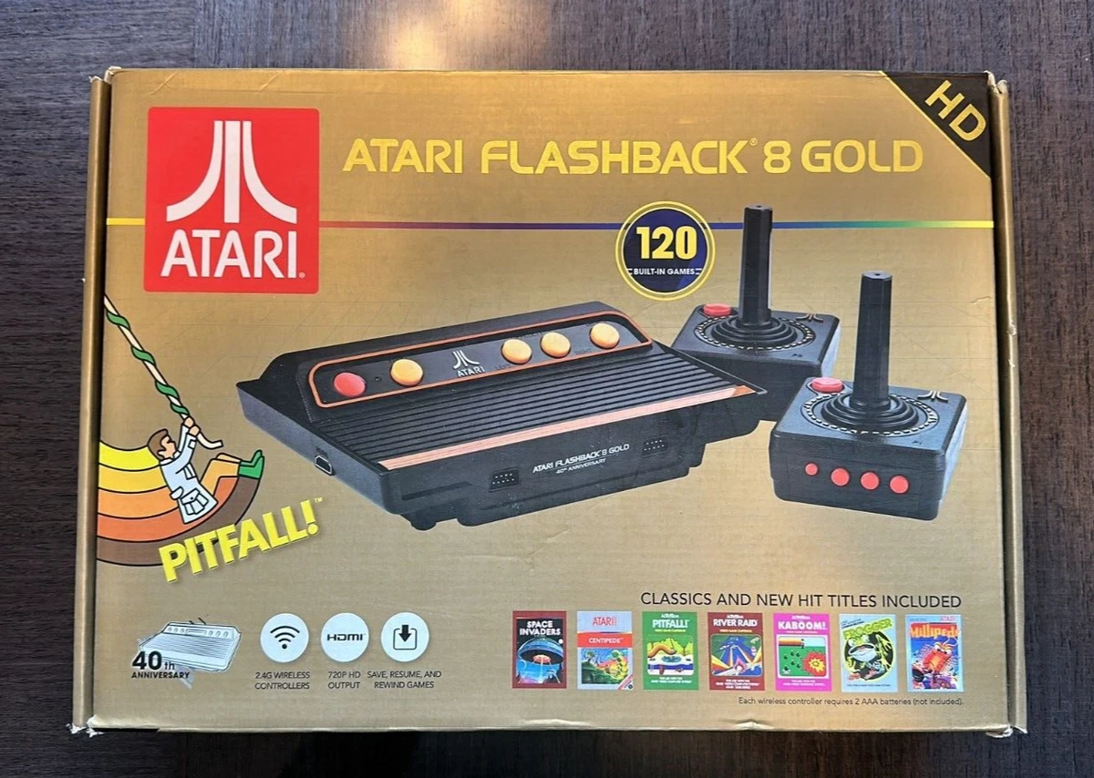 Atari Flashback 8 Gold Deluxe Console www.np.gov.lk