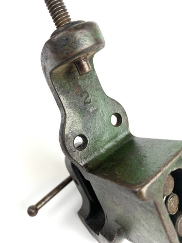 Vintage Vise Steel Small 1 5/8" Inch Jaws Clamp or Screw On Jewelers Hobbyist - Picture 8 of 11