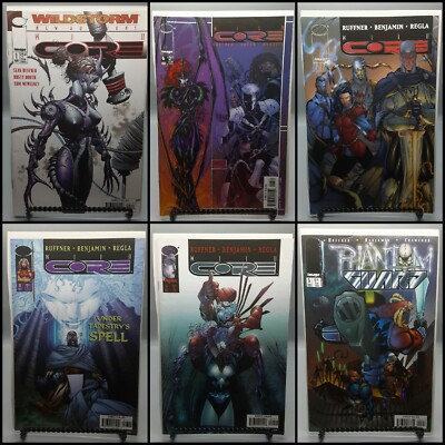 1997 Image Wildstorm Wild Core and Phantom Guard Comic Lot