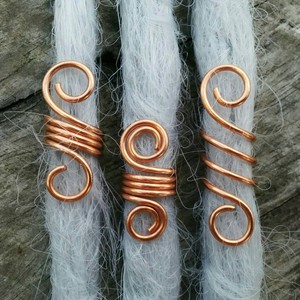 Set Of 3 Dread Beads Dreadlock Loc Jewelry Image Is Loading Set Of 3 Dread Beads Dreadlock