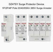 DZ47SY Surge Protector Device 1P/2P/4P Pole 20/40/65KA 385V Surge Arrester