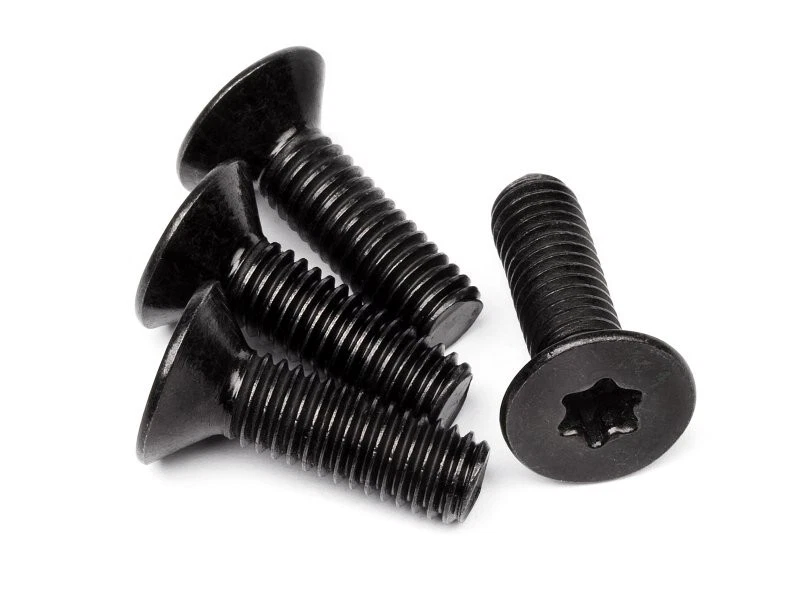 Baja 5T HPI Hardware 15457 Flat Head Torx Screw M6X20MM & Z489 Flanged Screw M2. - Image 2 of 4