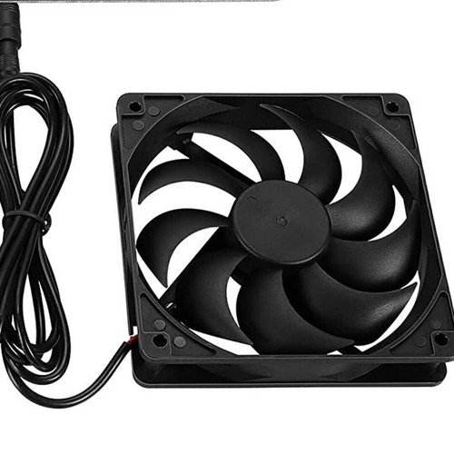 12V Solar Abführung Ventilator Belüftung Lüfter for Geflügel Haus / Gewächshaus - Bild 7 von 12