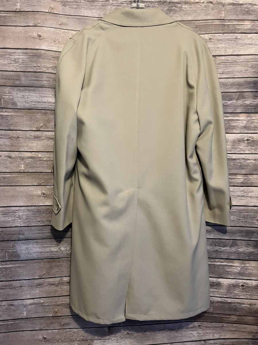 OLD botany 500 ステンカラーコート Vintage Botany 500 Trench Coat Tan w/Removable Lining Men's