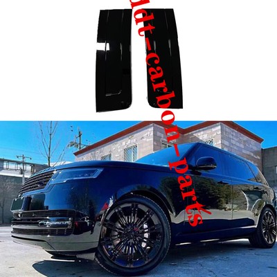 2Pc For Range Rover Vogue 2022-2024 Glossy Black Door Side Fender Vent Grille