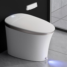 Ix7 Luxury Smart Toilet with Auto Open/Close, Heated Seat Night Light