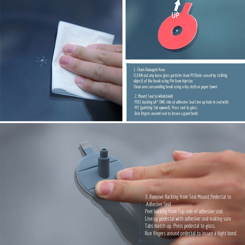 Image 7 - Windshield-Repair-Tool-Kit-Car-Fix-Car-Wind-Glass-Windscreen-For-Chip-Crack-US