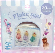 SYNAPSE JAPAN / Summer Drink Masking Flake Sticker 30 pieces