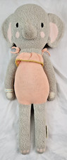 VTG CUDDLE KIND HANDMADE PERU LOOK AT PICS ELEPHANT PINK SUIT 10 MEALS PINK/PEAC
