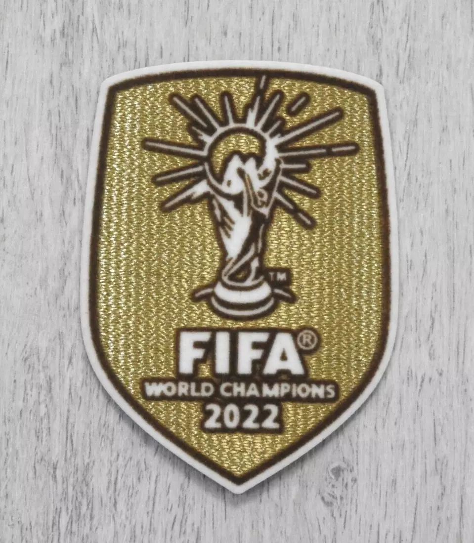 Fifa World Cup Champions 2022 Sleeve Badge - OFFICIAL LICENSED PRODUCT