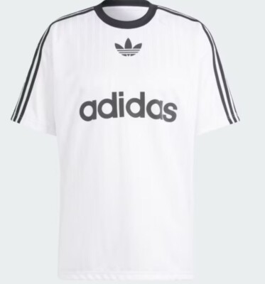 NEW MEN'S ADIDAS ORIGINALS TREFOIL POLY TEE SHIRT ~SIZE 2XL