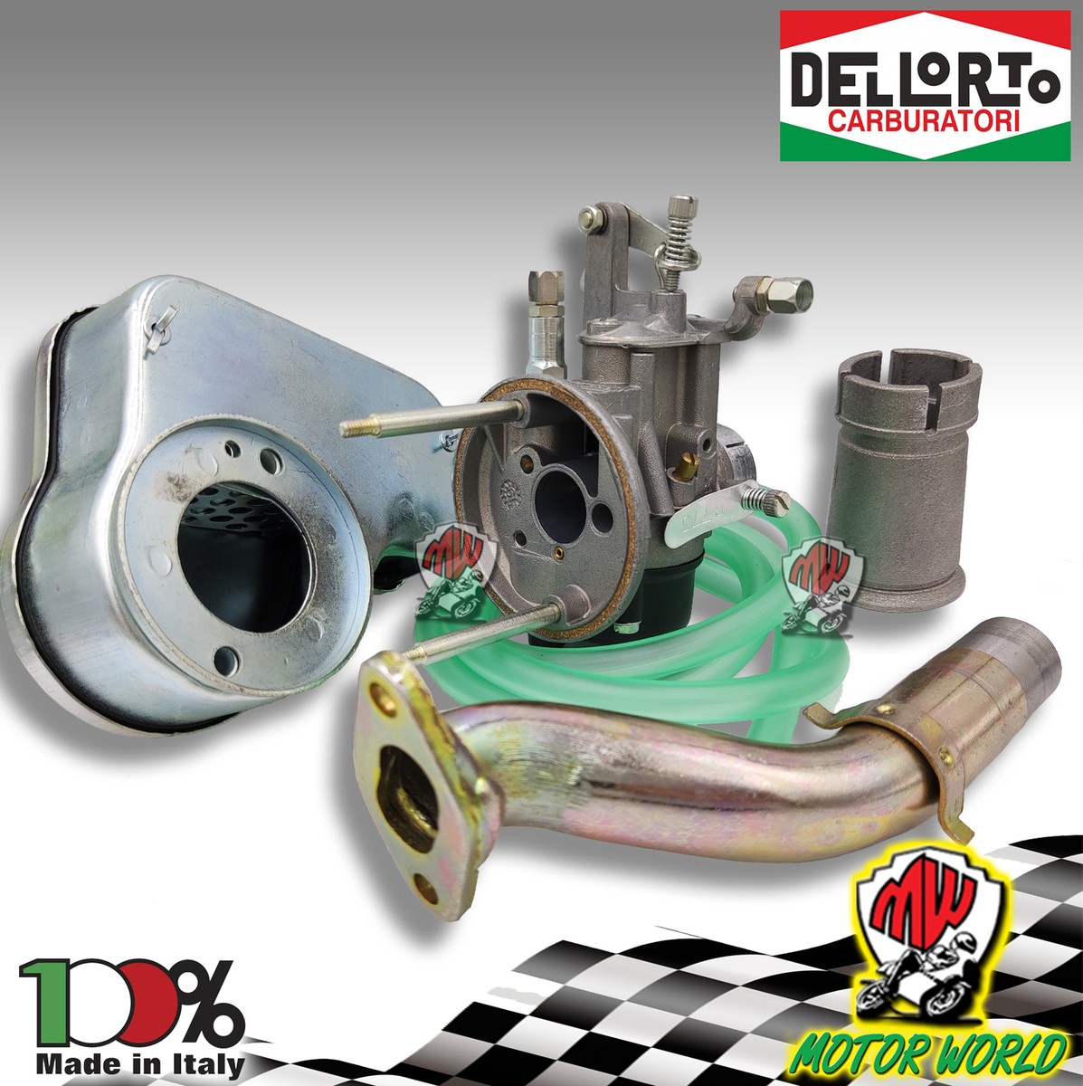 72 5193 CARBURATORE SHBC 19 / 19 CON FILTRI E3 PER VESPA SPECIAL 50CC Malossi Vespa Special 50 - Foto 10