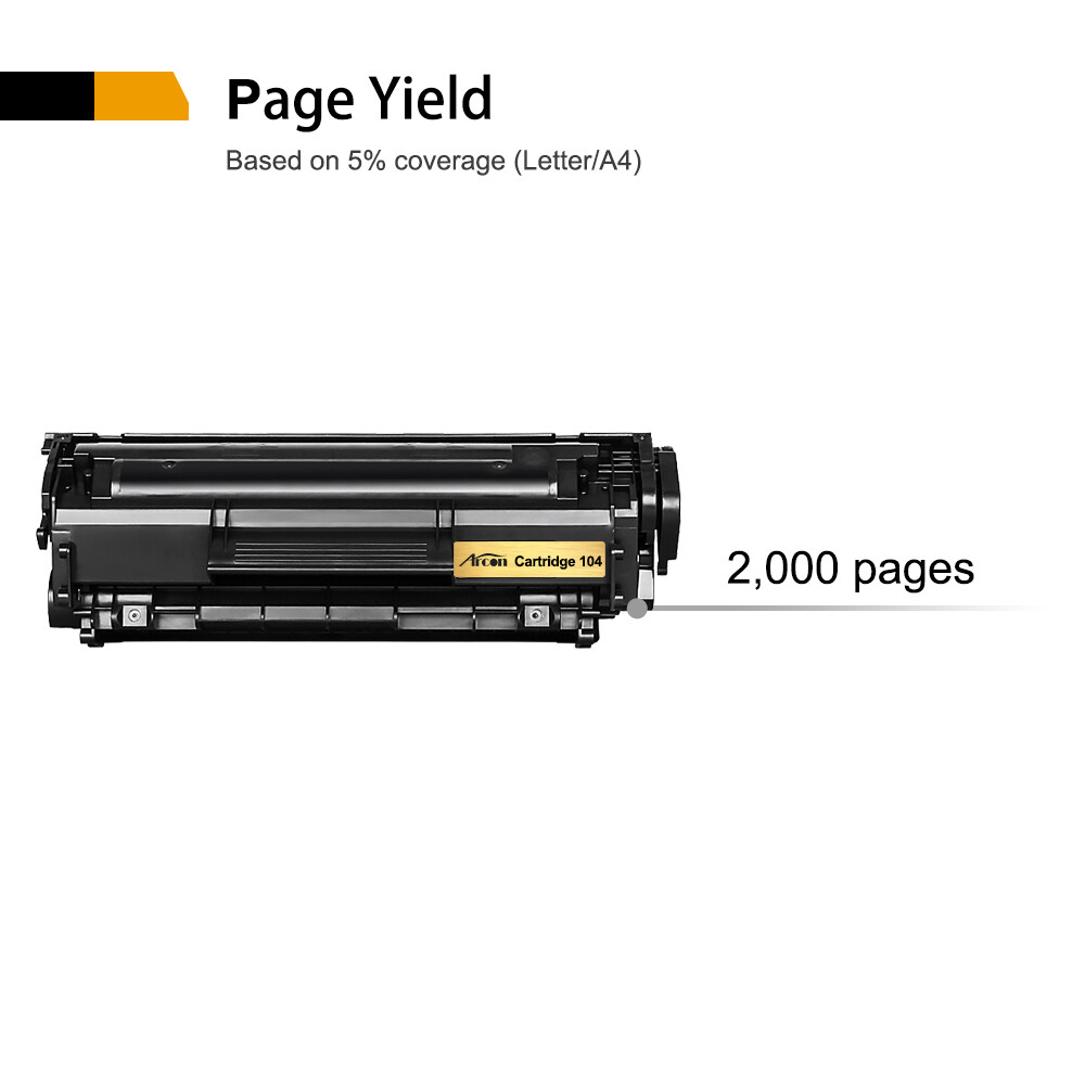 Tóner Canon 104 2 Cartuchos De Tóner FX9 Para Canon 104 - Compatibles Con ImageClass MF4150, MF4350D Y Más Casio Fx 991