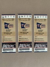 Minnesota Twins tickets June 21, 2005 vs Detroit Tigers