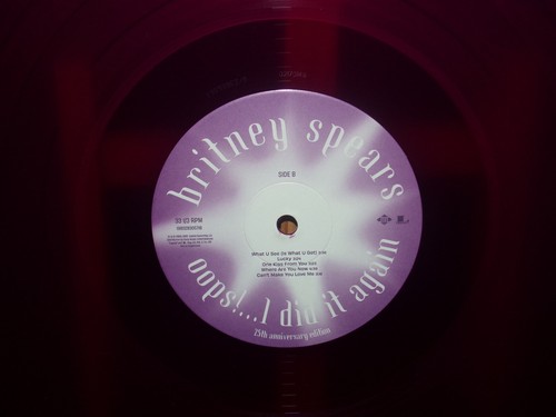 BRITNEY SPEARS OOPS I DID IT AGAIN SANGRIA 25TH ANN LUCKY STRONGER DON'T LET ME - Picture 12 of 16