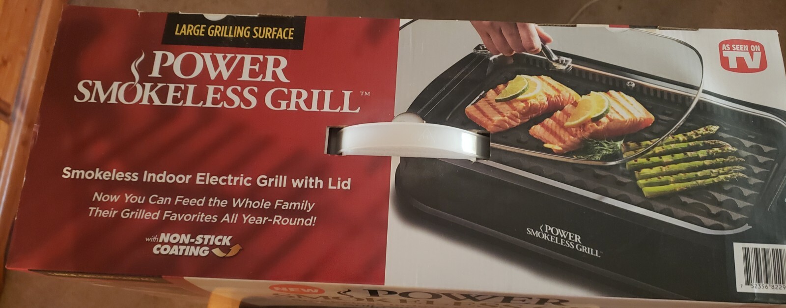 Power Smokeless Grill (As Seen On TV) eBay