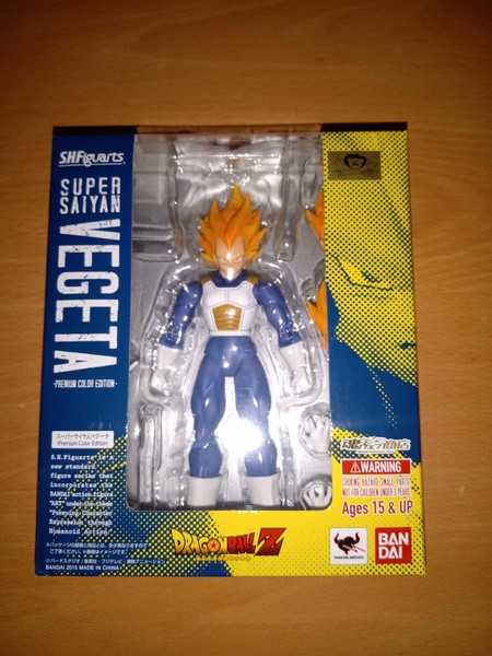 s.h. figuarts dragon ball Vegeta Super Saiyan..New Nuevo..Sin Abrir