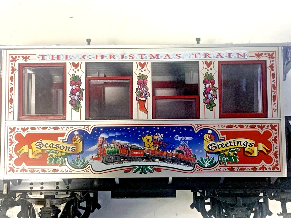 LGB #33077  2003 Christmas Passenger Car . G-Ga, Germany in Box - Image 3 of 4