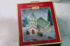 Collectible Spode Christmas Tree Light Up Village Chuch MSRP $80
