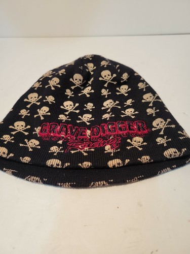 beanie knitted Hat skull crossbones | eBay