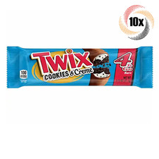 10x Packs Twix Cookies & Creme Share Size Can...