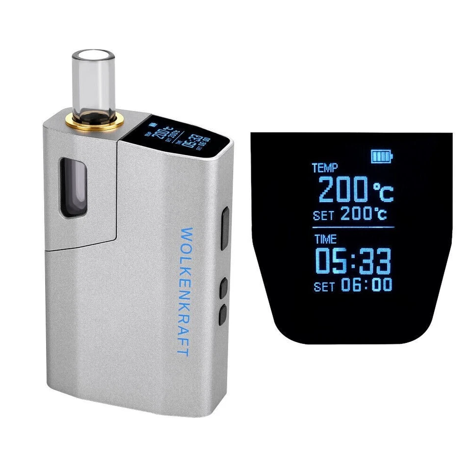 WOLKENKRAFT ÄRiS ULTRA Vaporizer *Gun Metal* - Inhalator für Heilkräuter *NEU* - Bild 4 von 4