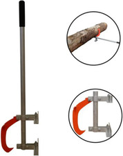 Forest Master Log Jack Safe, Easy Log Lifting, Cutting & Sawhorse Tool