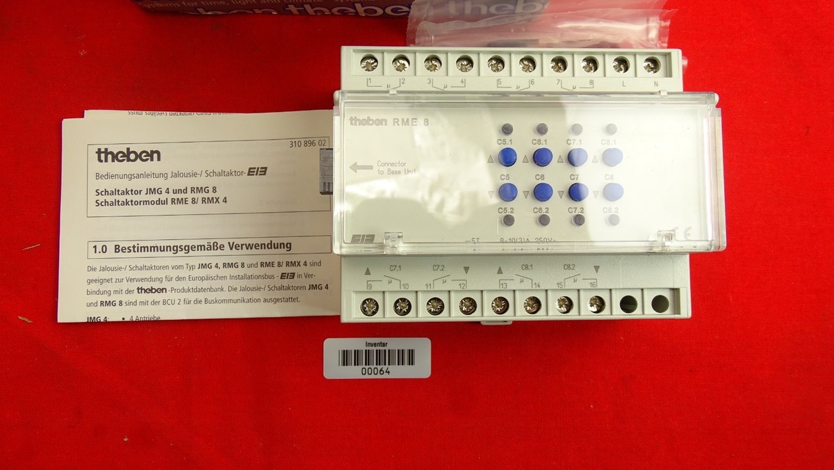 Theben Jalousieaktor Schaltaktor Rme 8 EIB 4900252 online kaufen | eBay.de