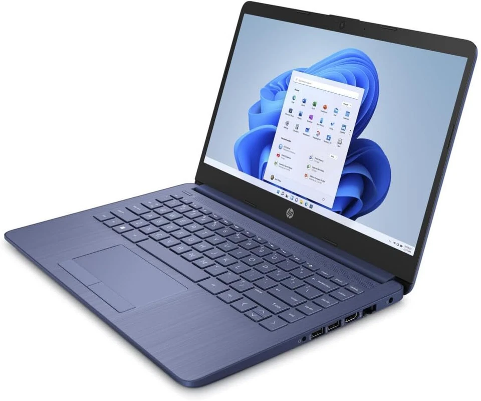 HP Stream Laptop 14" Micro-Edge HD Celeron N4120 16GB 64GB eMMC Webcam Win 11 S