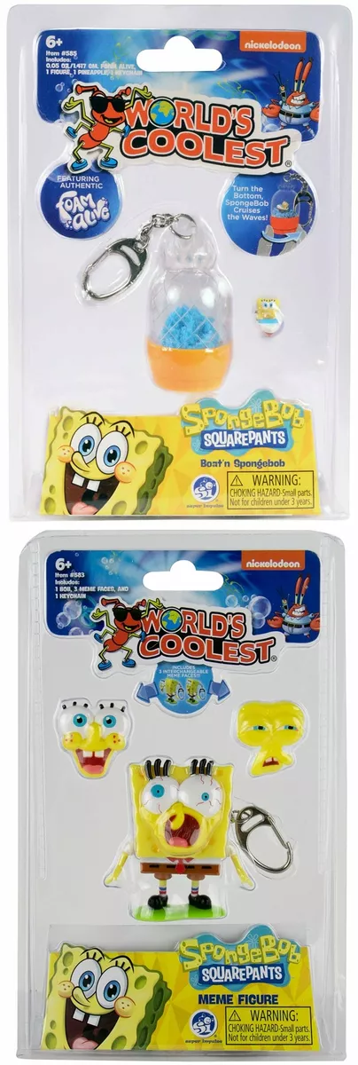 World's Coolest SpongeBob SquarePants Meme Keychain